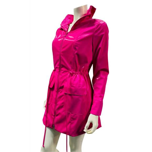 NEW SAMUEL DONG women's rain jacket in pink - Picture 2 of 3